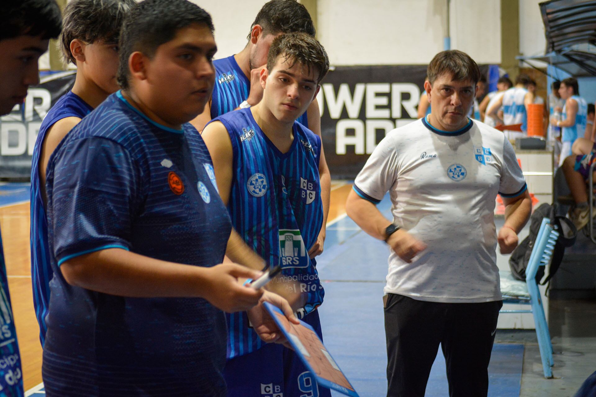 Julián Ros en acción durante un partido de Concepción BB de Tucumán (Prensa Concepción BB)