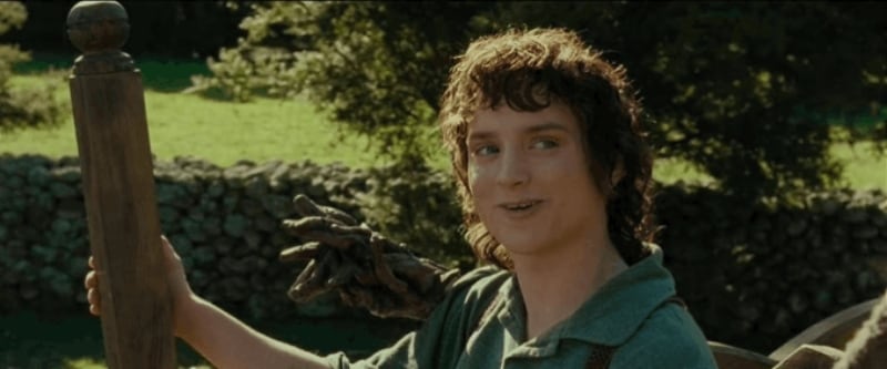 Elijah Wood como Frodo en