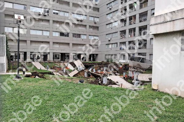 Derrumbe en Parque Patricios: volvieron a evacuar a los habitantes del edificio afectado por un posible colapso