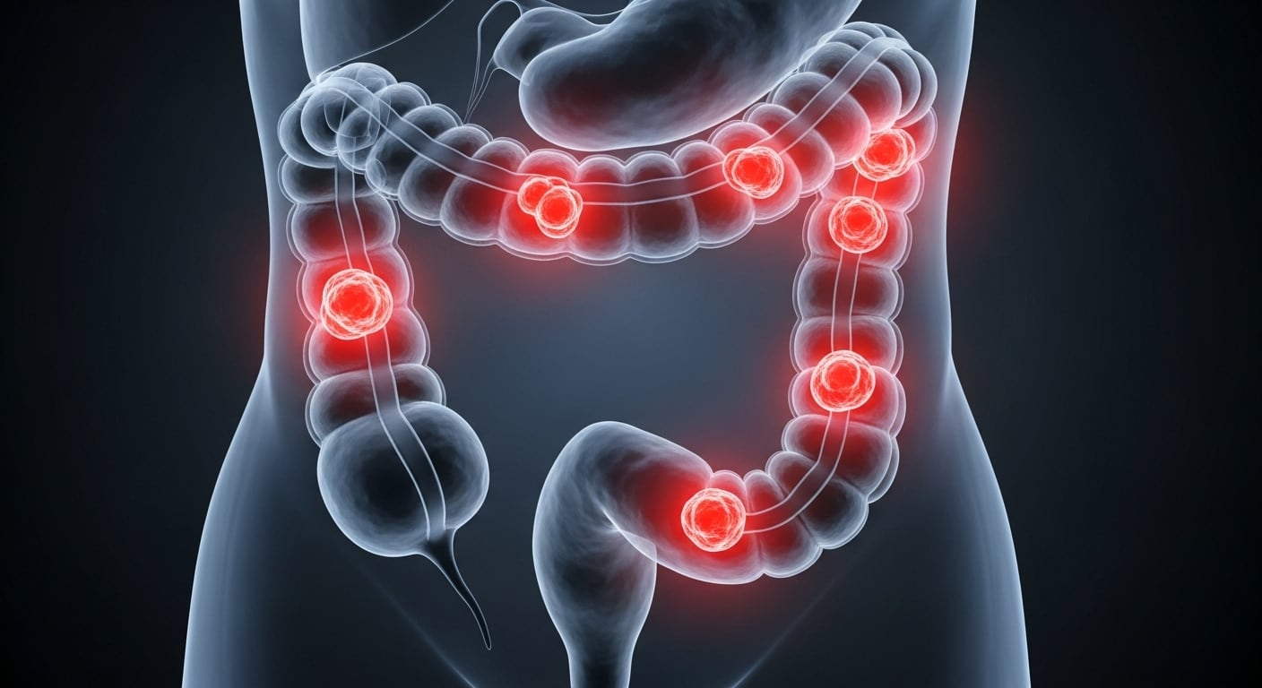 La coexistencia de adenomas y pólipos serrados en el colon aumenta en cinco veces el riesgo de cáncer colorrectal, según un estudio australiano (Imagen Ilustrativa Infobae)