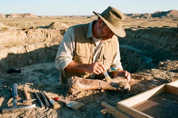 Descubren un antiguo pariente de los cocodrilos que caminaba en cuatro patas al nacer y en dos en la adultez