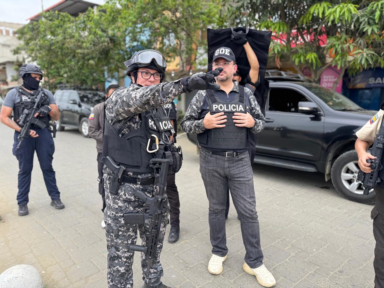 Detuvieron a 72 personas en la tercera noche del toque de queda en cuatro provincias de Ecuador