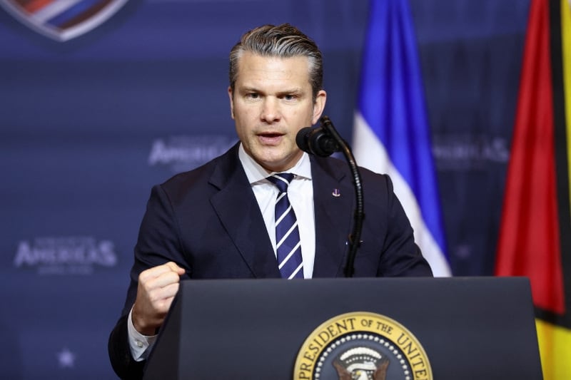El secretario de Defensa de Estados Unidos, Pete Hegseth aseguró que el lider supremo “herido y probablemente desfigurado” (Reuters)