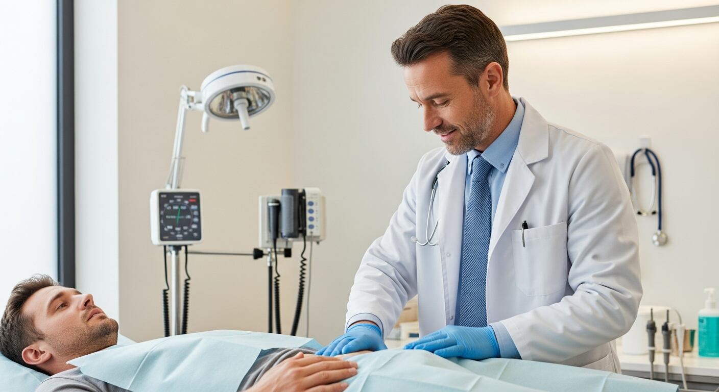 El control médico periódico, incluyendo la evaluación del perfil hormonal, es esencial para la detección precoz de desequilibrios en la testosterona (Imagen Ilustrativa Infobae)