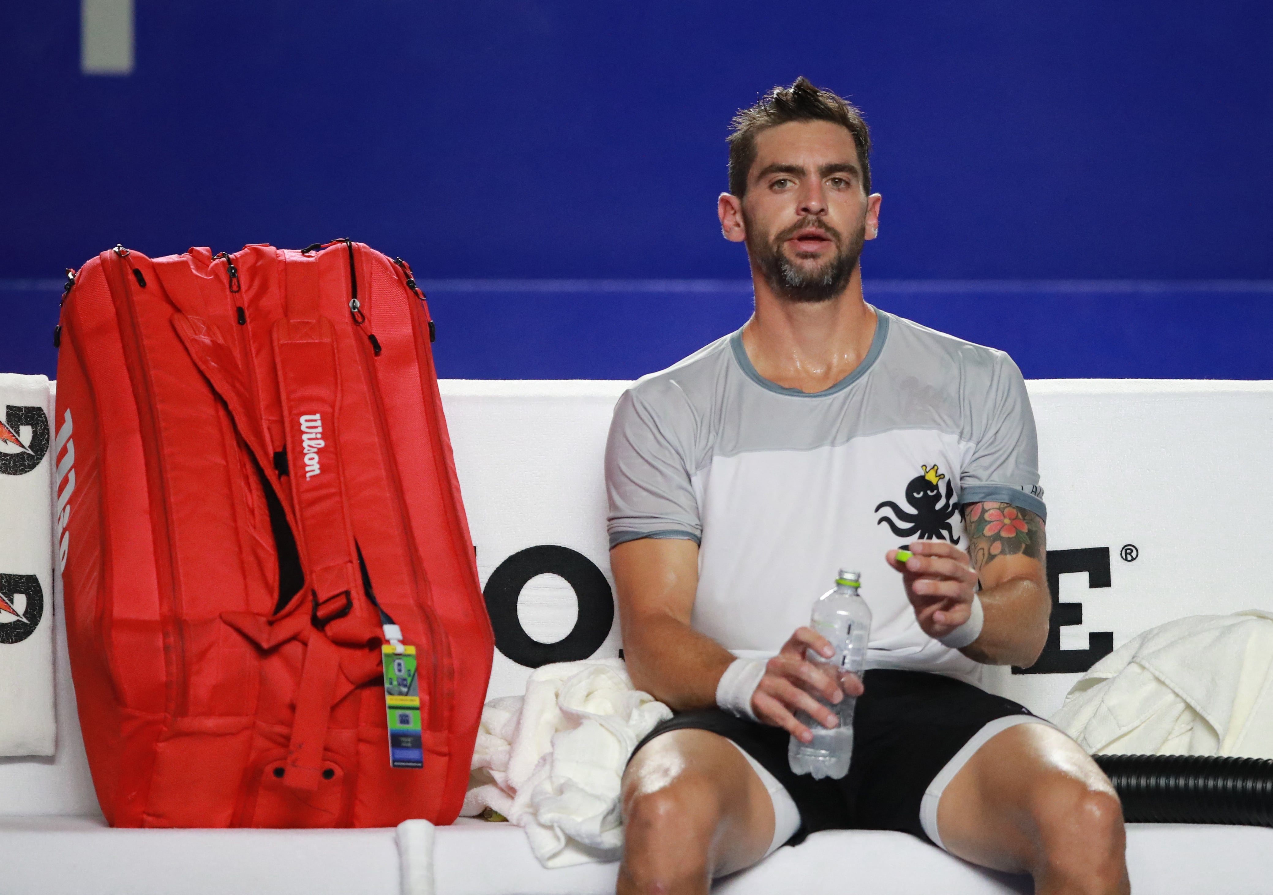 Guido Andreozzi y Manuel Guinard irán por el pase al partido decisivo del dobles en el Masters 1000 de Indian Wells (Crédito: REUTERS/Henry Romero)