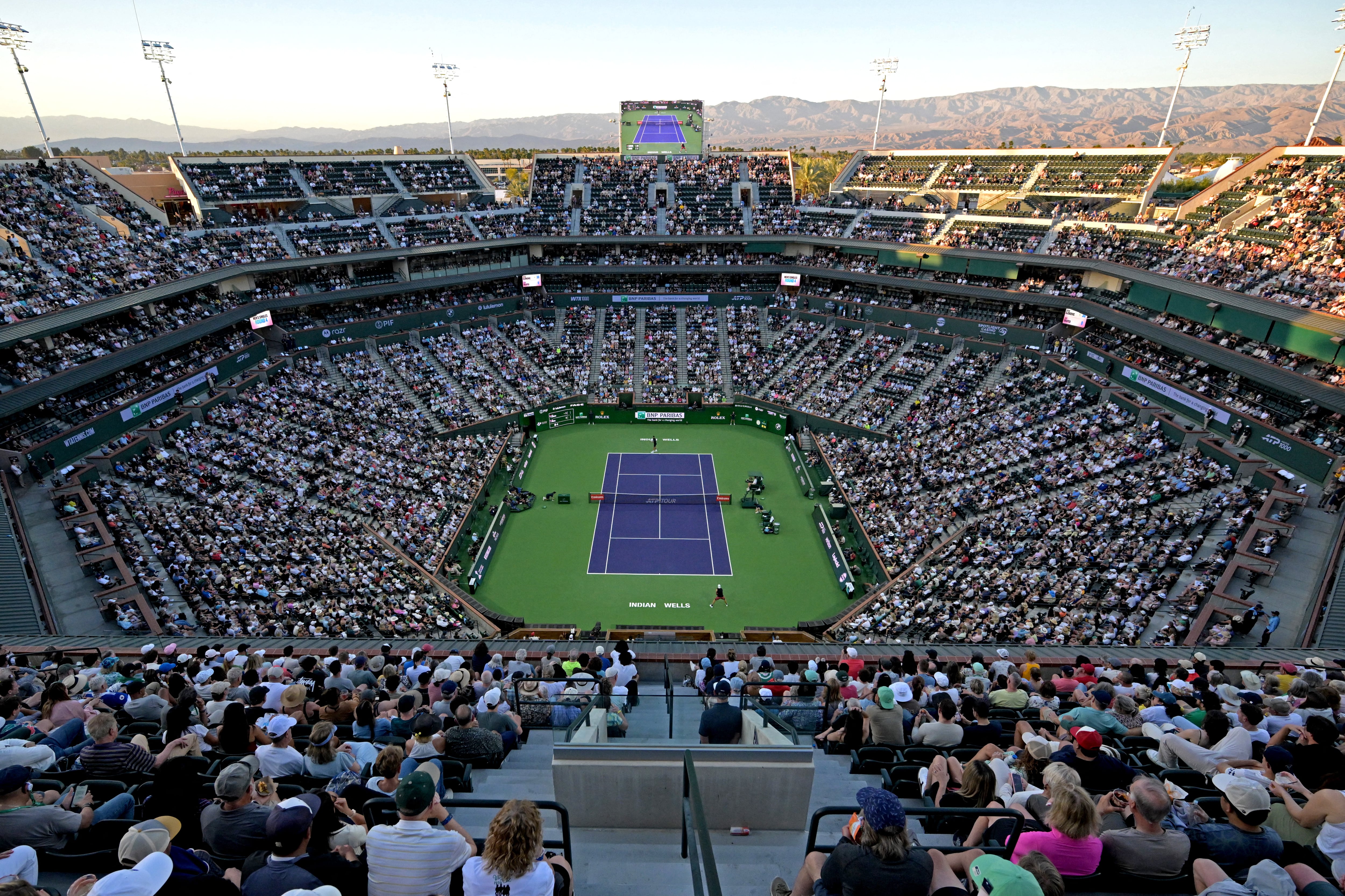 Horacio Zeballos y Guido Andreozzi se enfrentarán este viernes en el Masters 1000 de Indian Wells por un lugar en la final del torneo de dobles (Crédito: Jayne Kamin-Oncea)