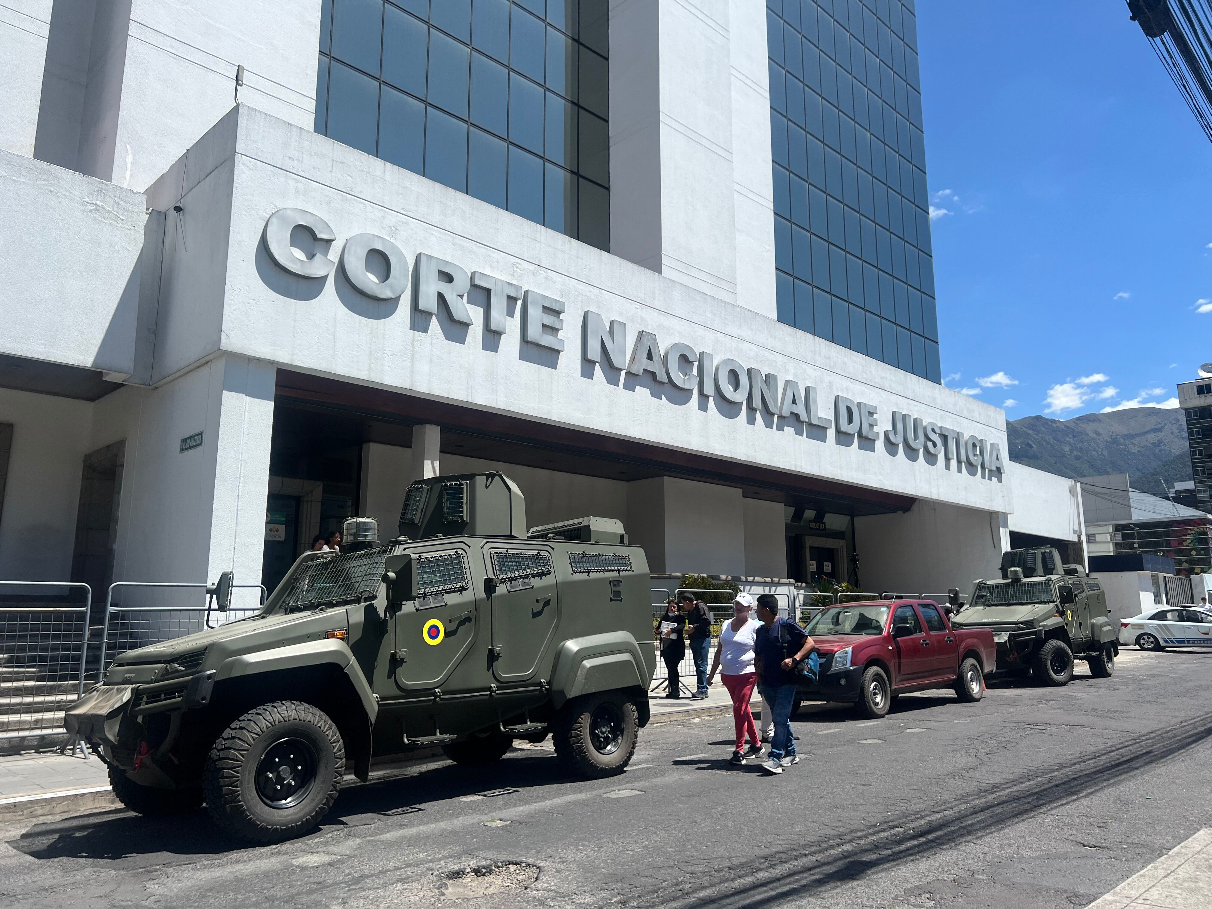 La Corte Nacional de Justicia tramita los procesos de extradición. (Infobae/Yalilé Loaiza)