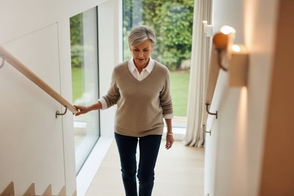 Ejercicios que se pueden realizar en el hogar para reducir el riesgo de caídas en adultos mayores