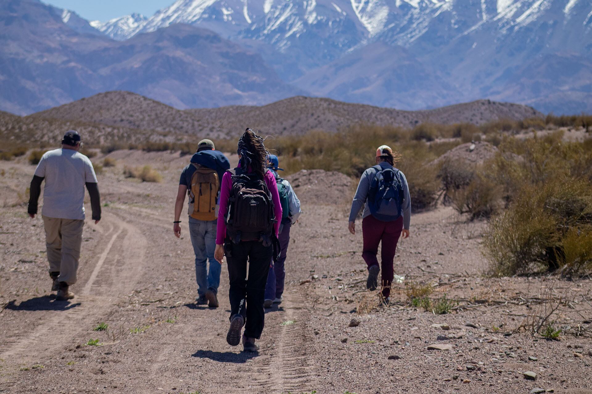 El Valle de Uspallata en Mendoza alberga un linaje indígena que mantuvo durante más de dos mil años, según un estudio internacional (Ailín Novellino)