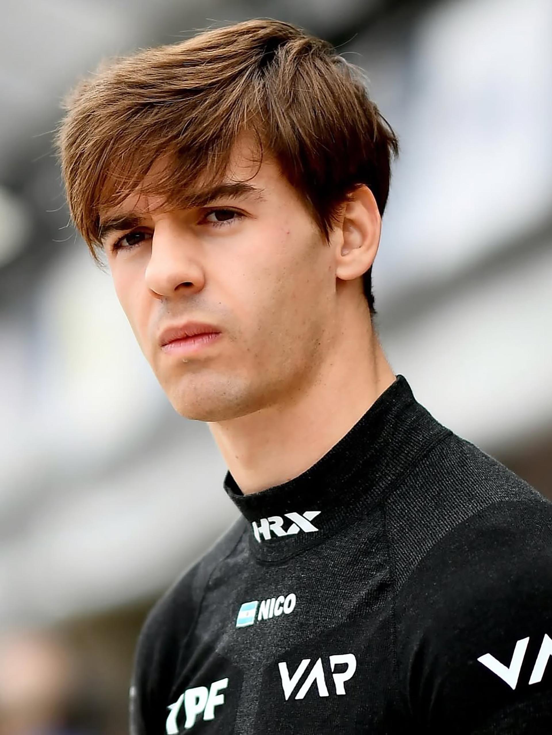 Varrone sorprendió en su debut en la categoría antesala de la F1 (Instagram: @nicovarrone1)