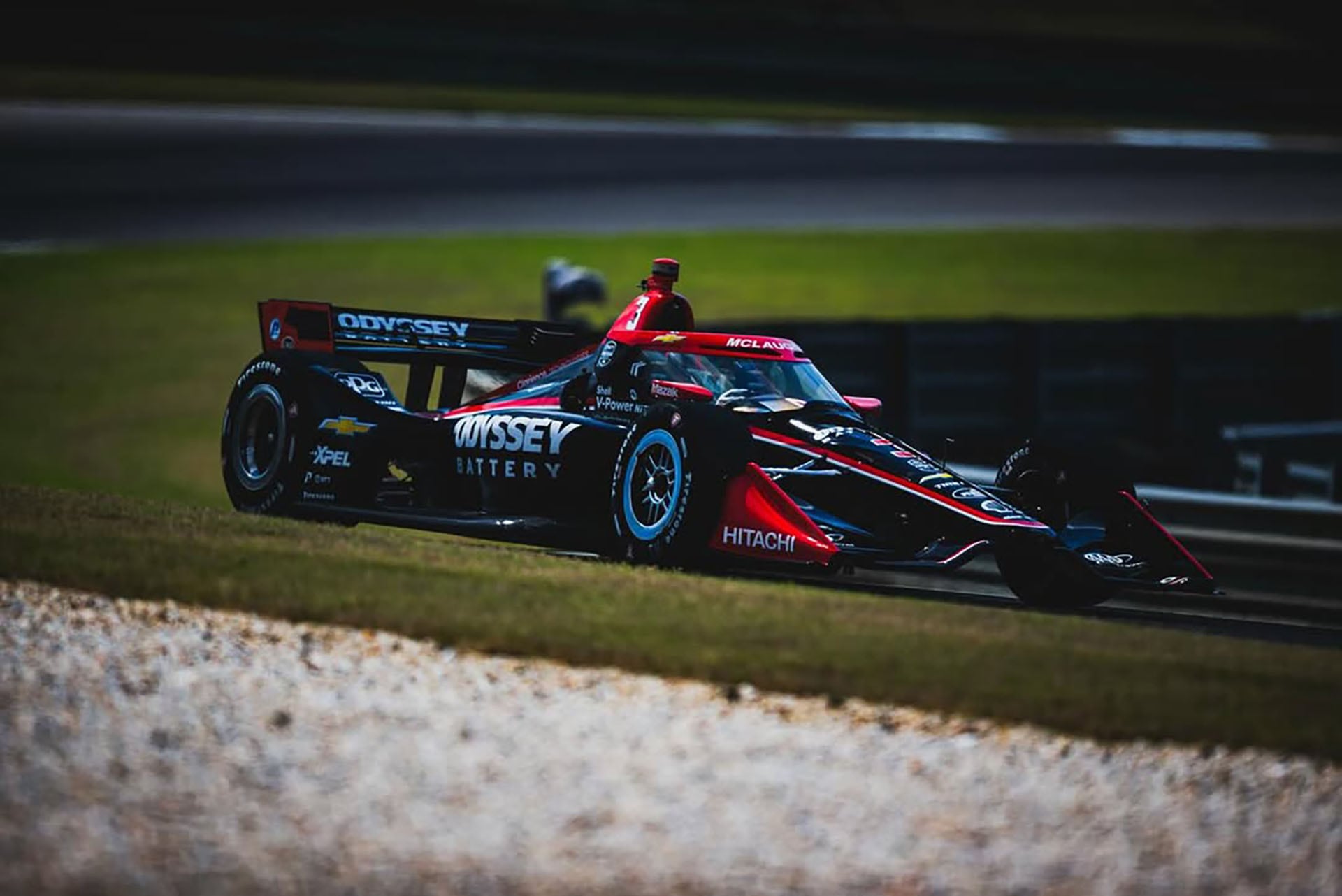 El piloto Scott McLaughlin sufrió un brutal choque 