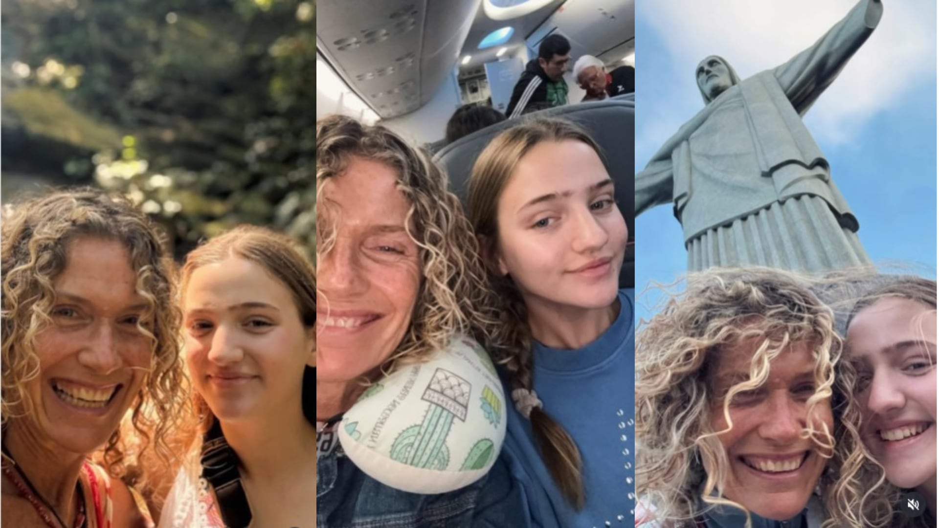 Aventuras madre e hija: Maru Botana e Inés y dos días intensos en Río de Janeiro