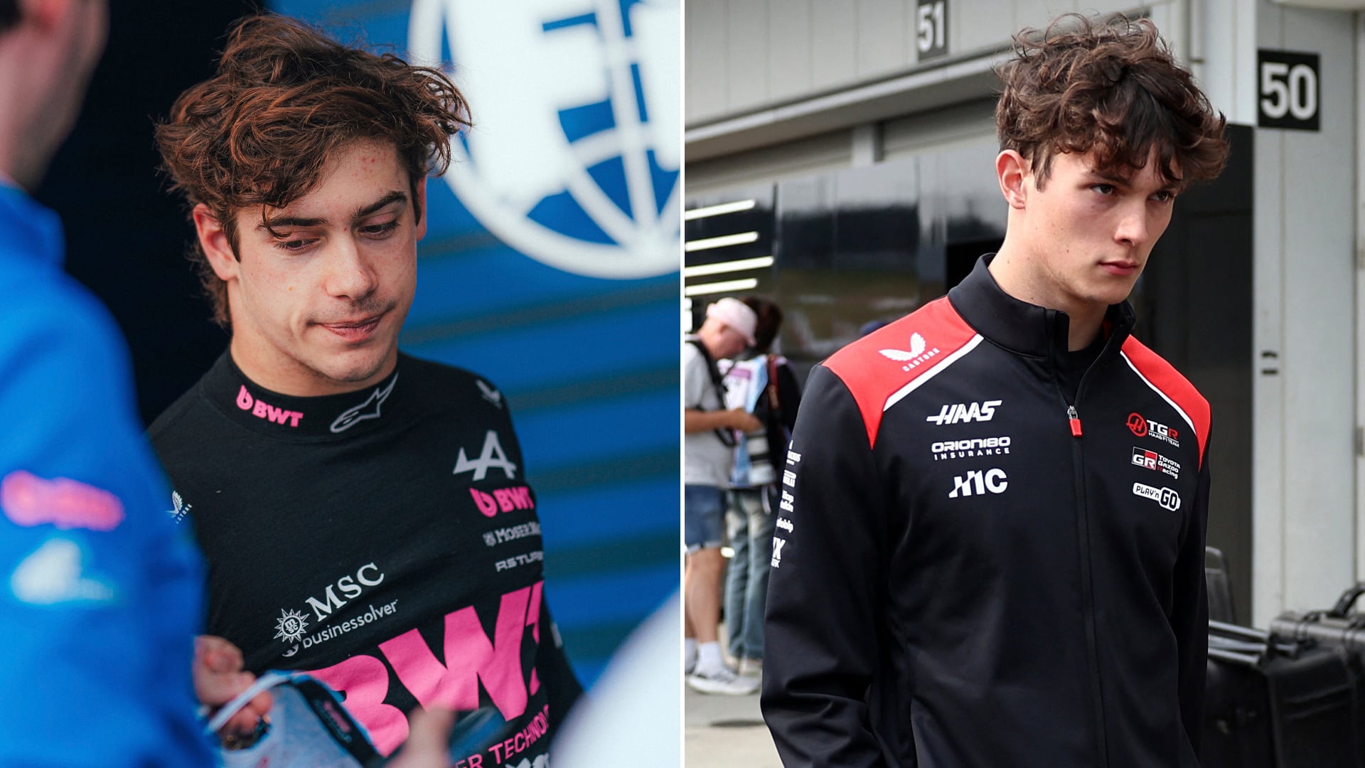 Franco Colapinto y Oliver Bearman, involucrados en una maniobra en la que no hubo ni negligencia ni malicia