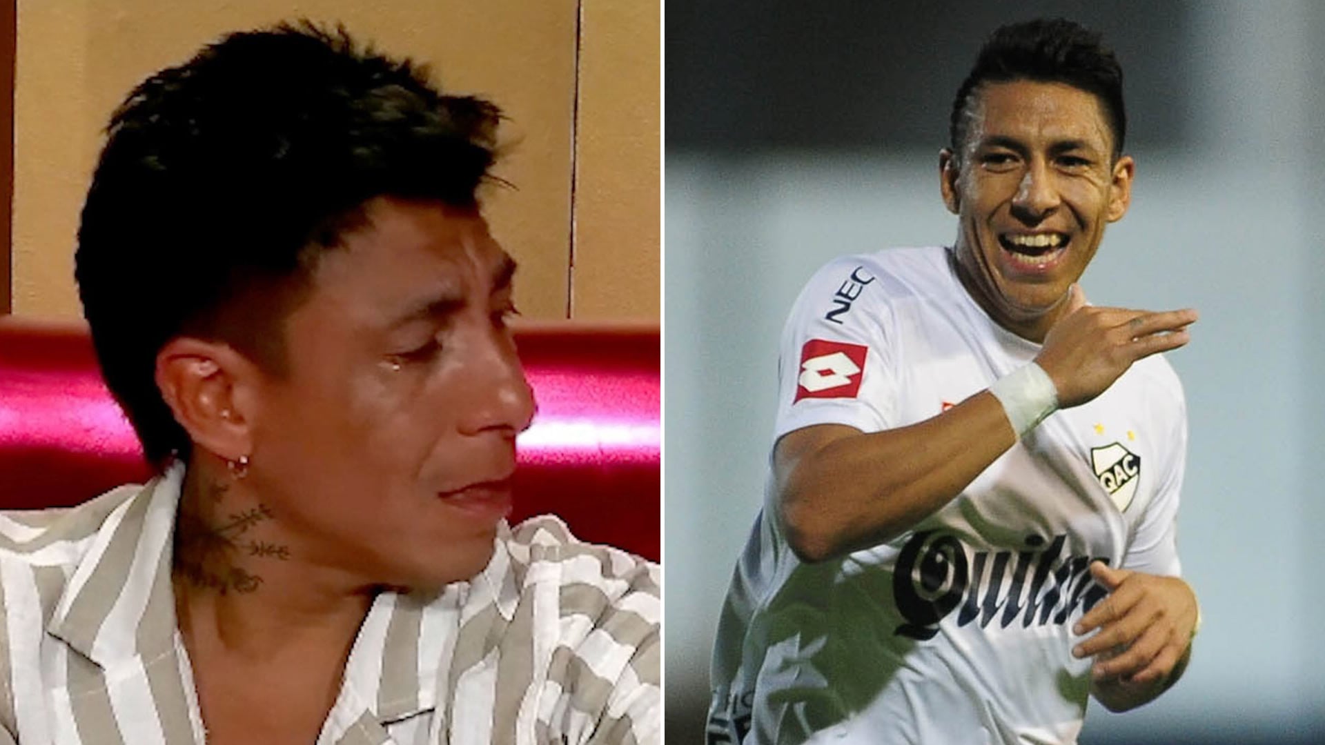 Brian Sarmiento en Gran Hermano, y en su paso por Quilmes como futbolista