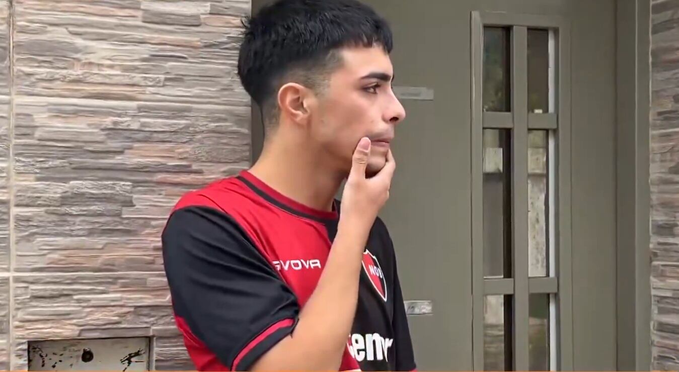 Valentín, el padre de la víctima, relató que su hijo Gian llegó sin vida al hospital tras el ataque en el local familiar de la zona sur santafesina