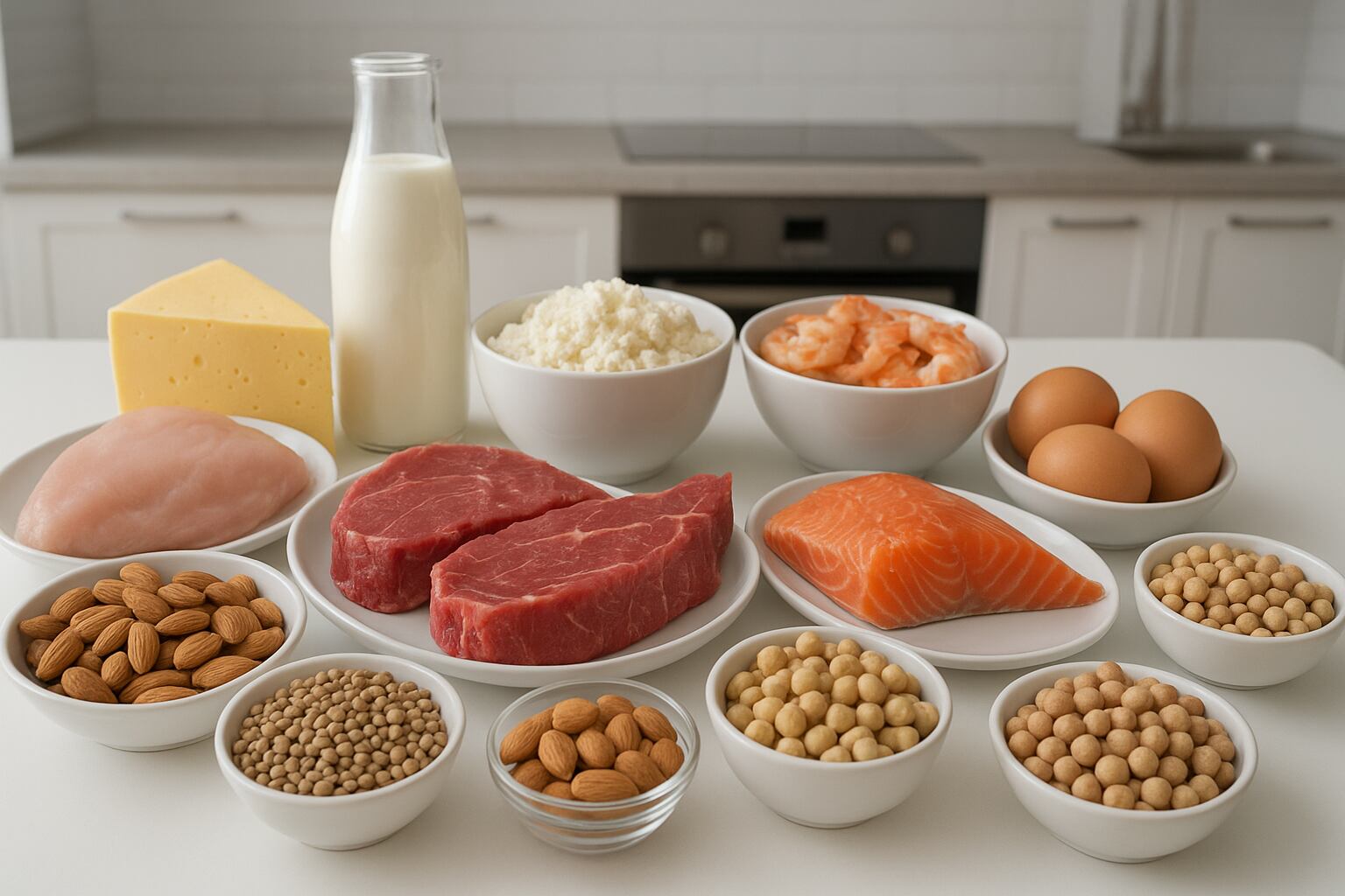 El consumo adecuado de proteínas ayuda a preservar la masa muscular en la adultez (Imagen Ilustrativa Infobae)