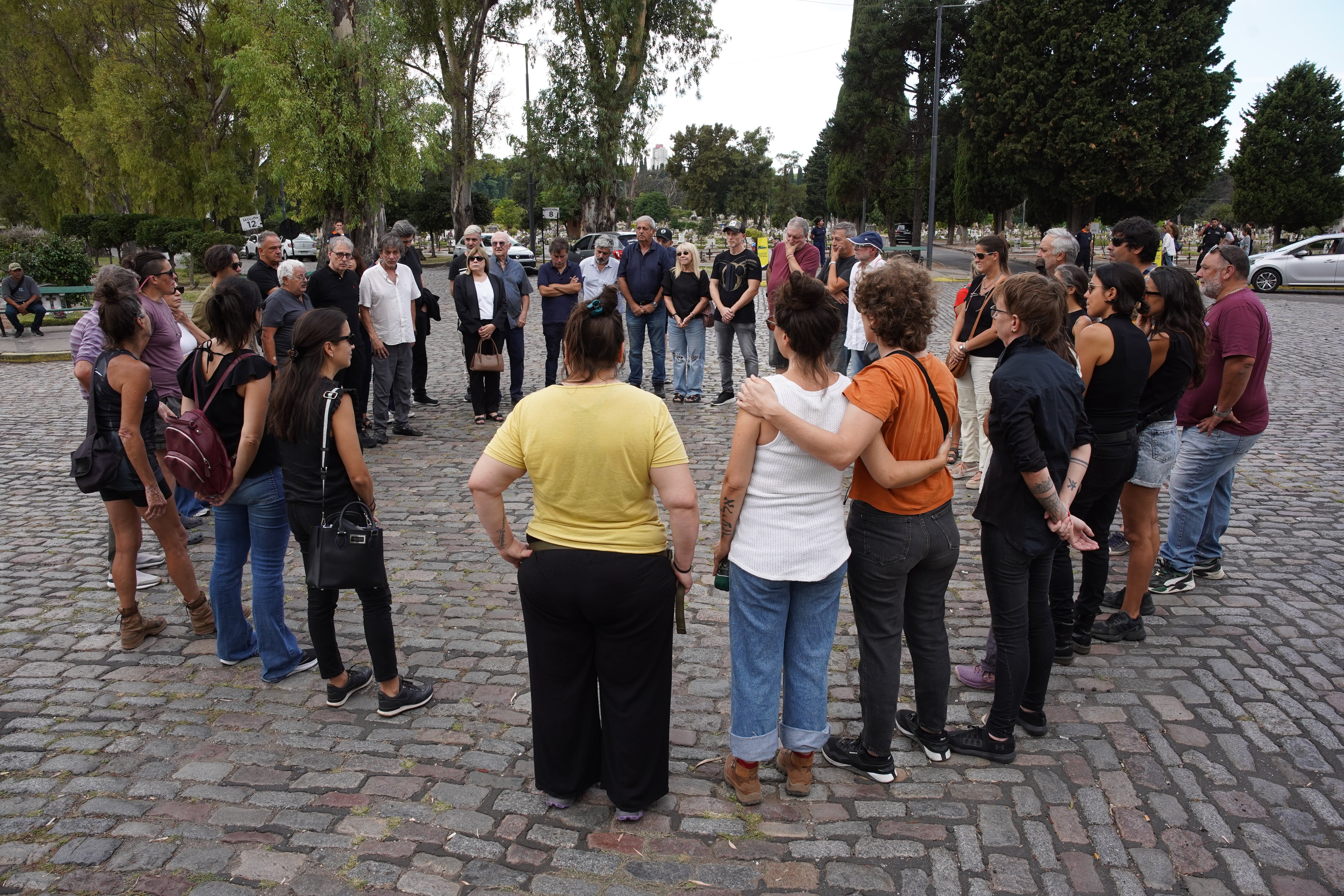 Los amigos y familiares despidieron a Marcelo Araujo (Fotografía: RSFotos)