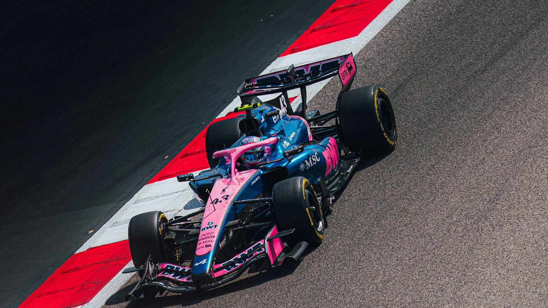 Alpine terminó último en 2025 y es el equipo con mayor cantidad de horas disponibles para el desarrollo en el túnel de viento (Prensa Alpine) 