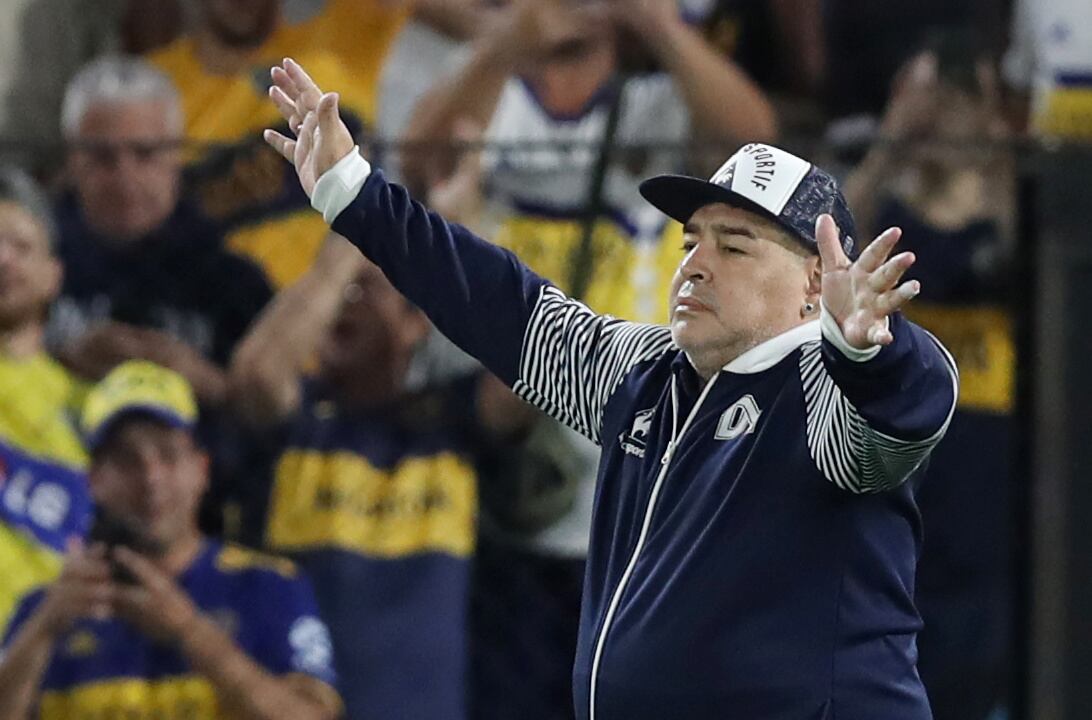 Diego Armando Maradona en Gimnasia de La Plata