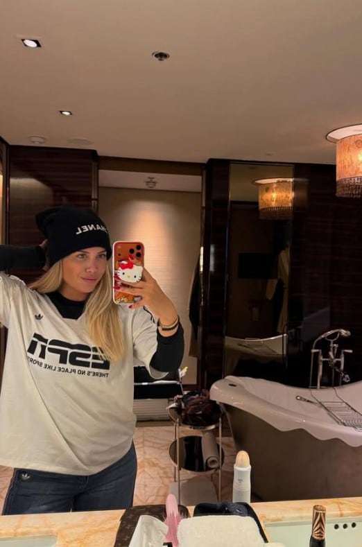 Wanda Nara sorprende con su sello personal adaptado a las últimas tendencias fashionistas en Shangai (Instagram)