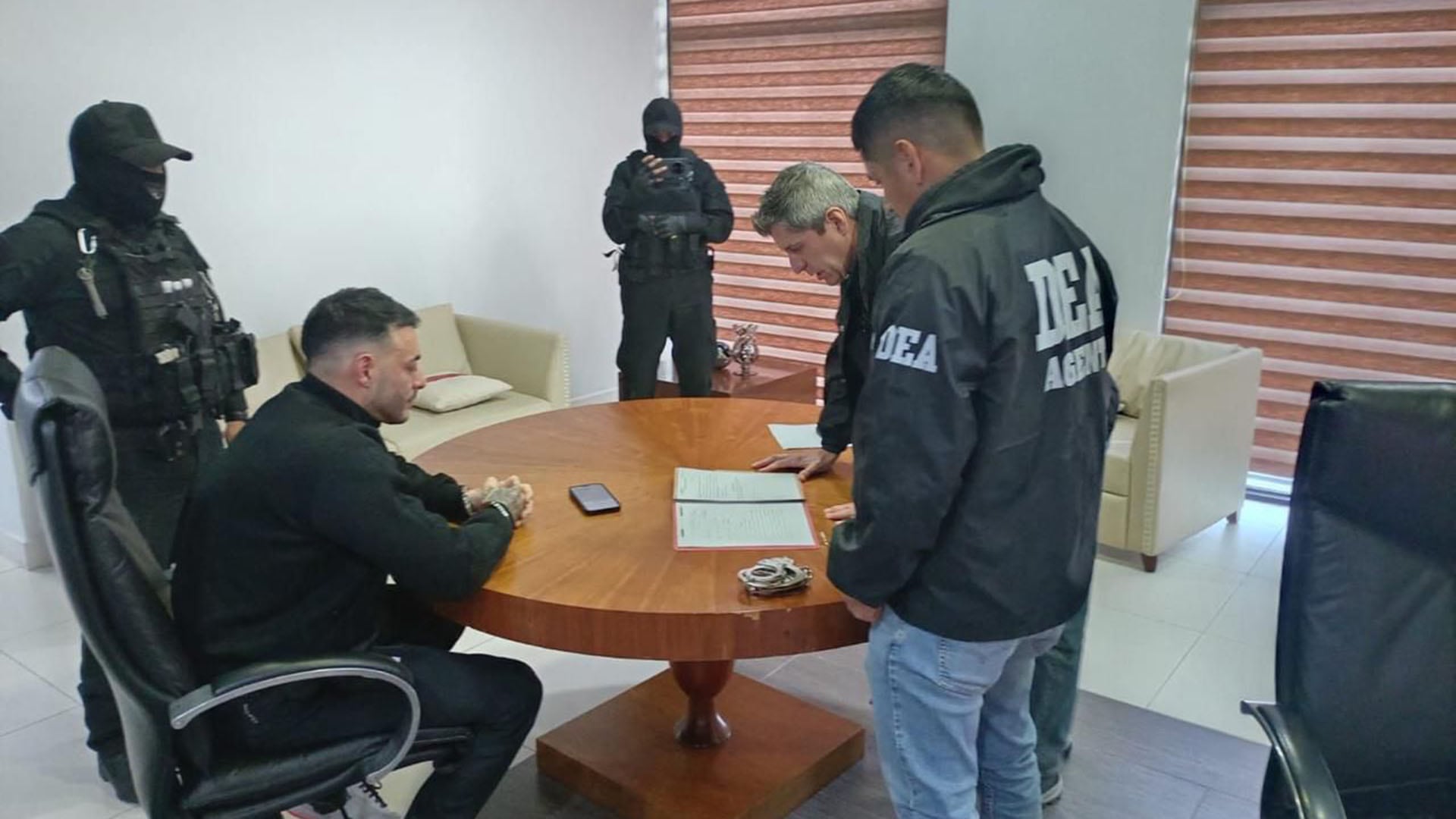 El narco Sebastián Marset fue detenido en un operativo policial en Santa Cruz de la Sierra