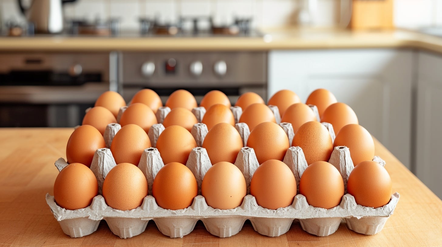 Conservar los huevos fuera del frigorífico favorece el desarrollo de bacterias y acelera su deterioro, aumentando el riesgo de intoxicaciones alimentarias en el hogar (Imagen Ilustrativa Infobae)