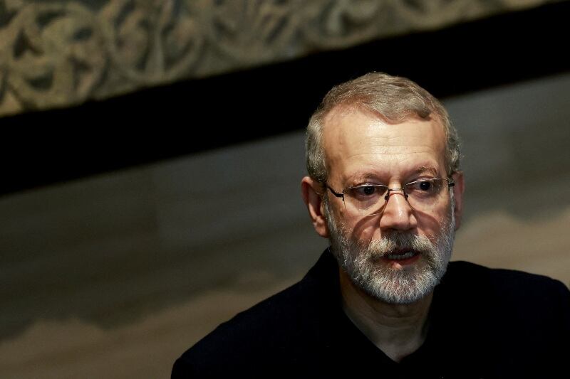 El ex jefe del Consejo Supremo de Seguridad Nacional de Irán, Ali Larijani (REUTERS/Thaier Al-Sudani)