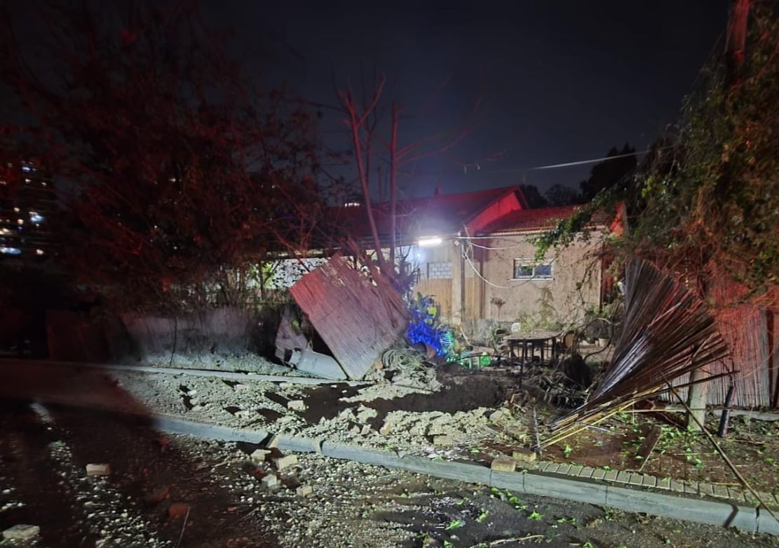 El régimen de Irán lanzó un nuevo ataque con bombas de racimo contra el norte de Israel