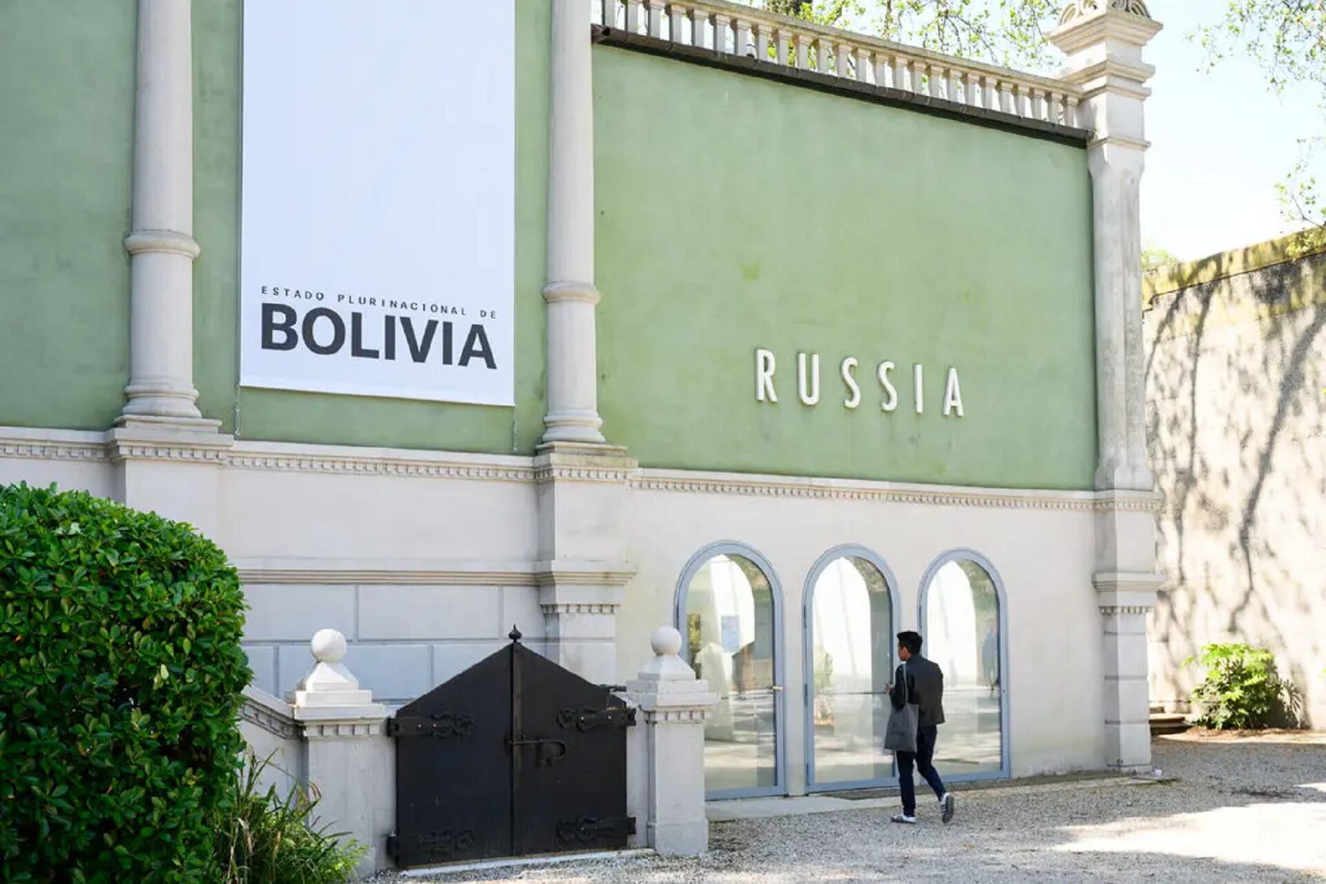 En 2024, Rusia prestó su pabellón de la Bienal de Venecia a Bolivia en lugar de participar en el evento (Foto: Casey Kelbaugh para The New York Times)
