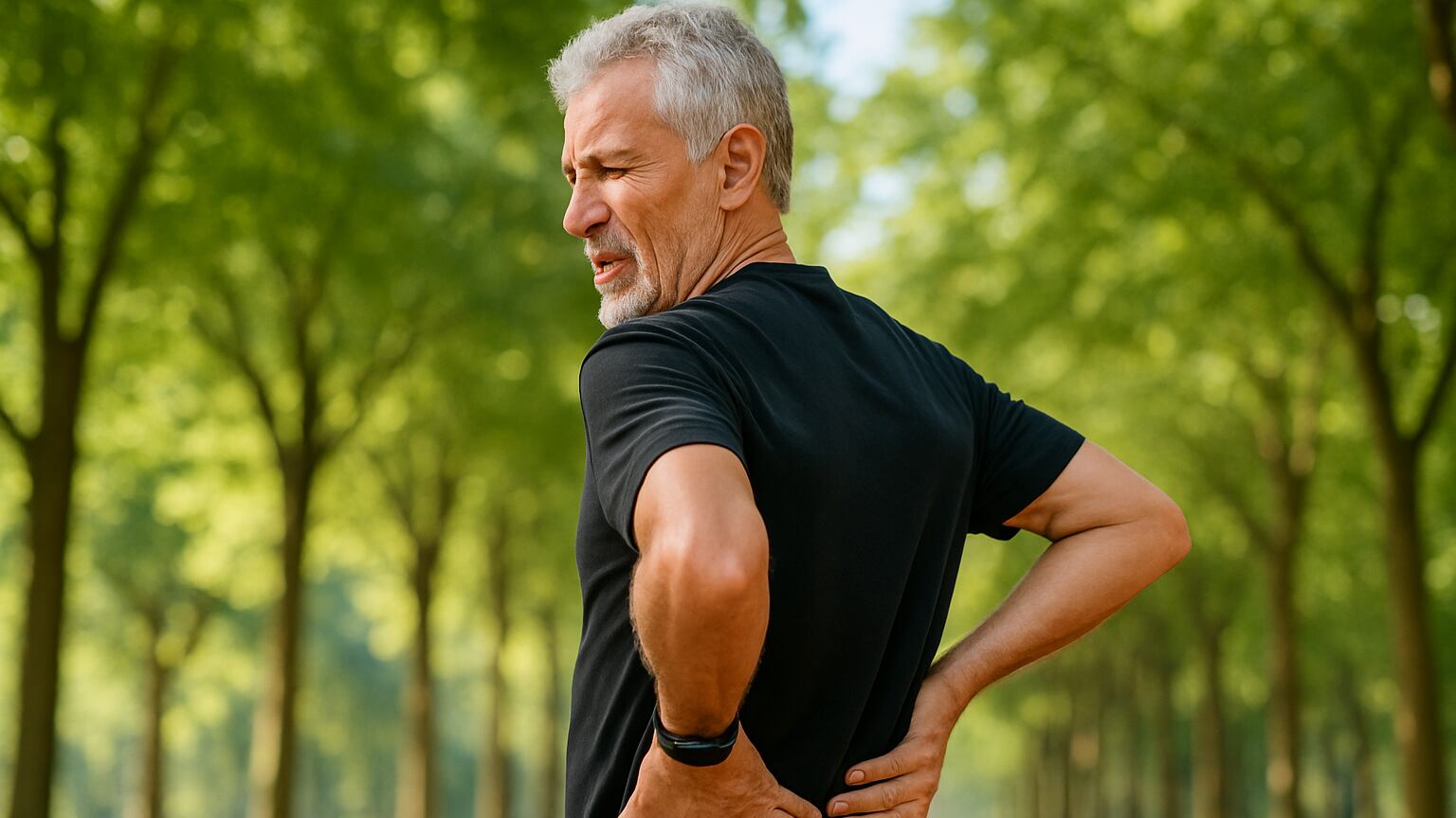 El dolor en las caderas, la espalda baja o las rodillas es una advertencia importante sobre la salud muscular de los glúteos (Imagen Ilustrativa Infobae)