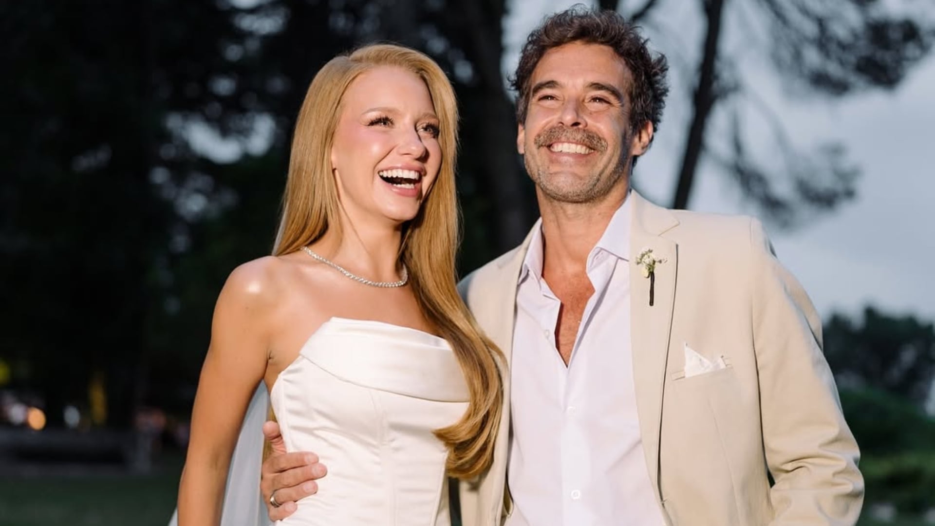 Nicolás Cabré dedicó un romántico saludo de cumpleaños a Rocío Pardo en sus redes sociales y celebró su reciente matrimonio