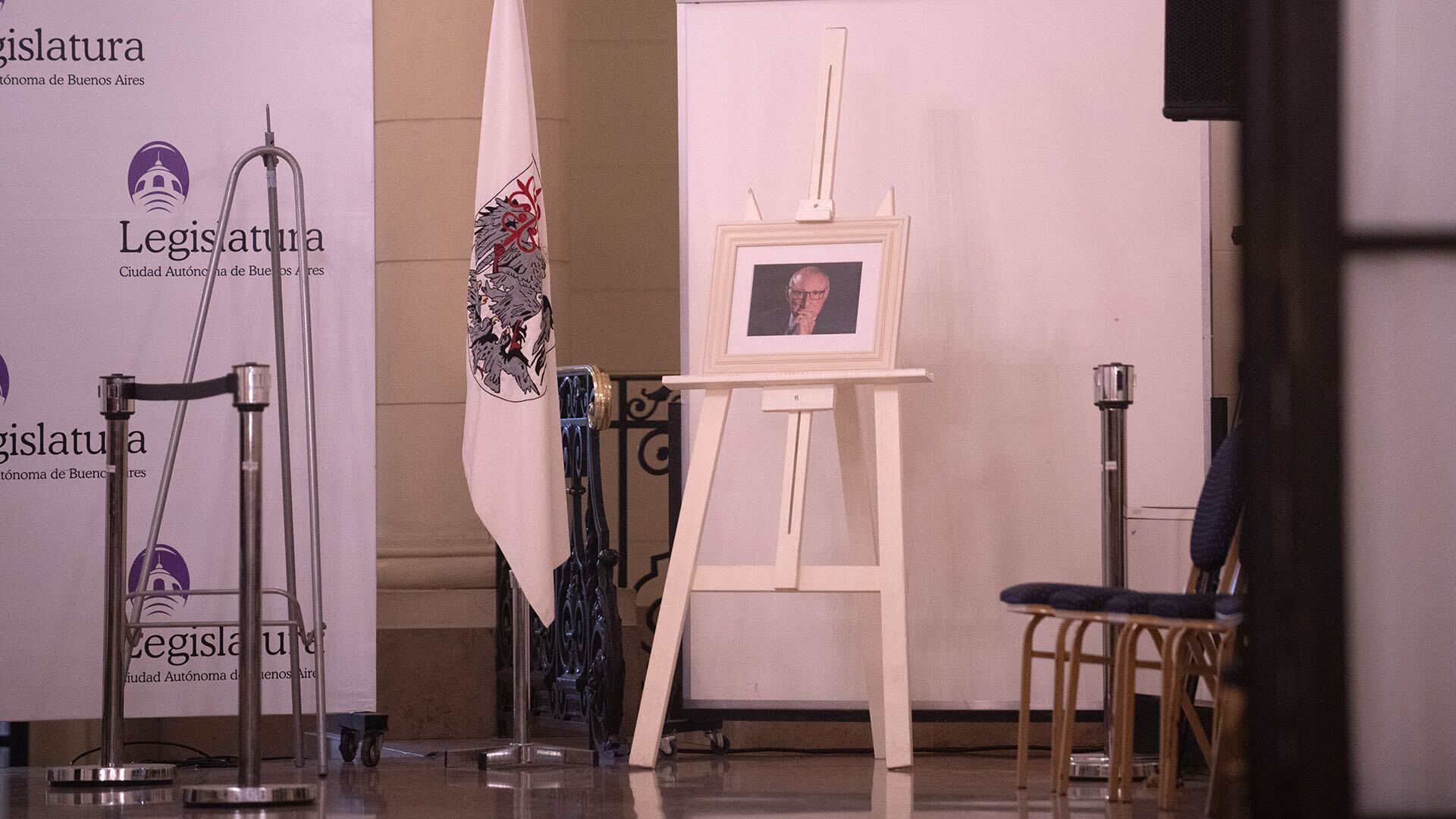 El último adiós a Ernesto Cherquis Bialo se realiza este sábado en la legislatura porteña (Foto: Jaime Olivos)