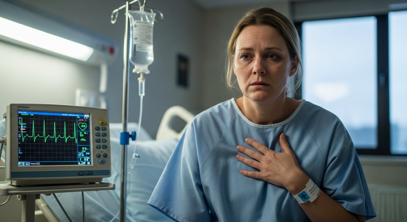 La calcificación arterial mamaria, detectada por IA, es un marcador temprano de enfermedad cardíaca (Imagen Ilustrativa Infobae)