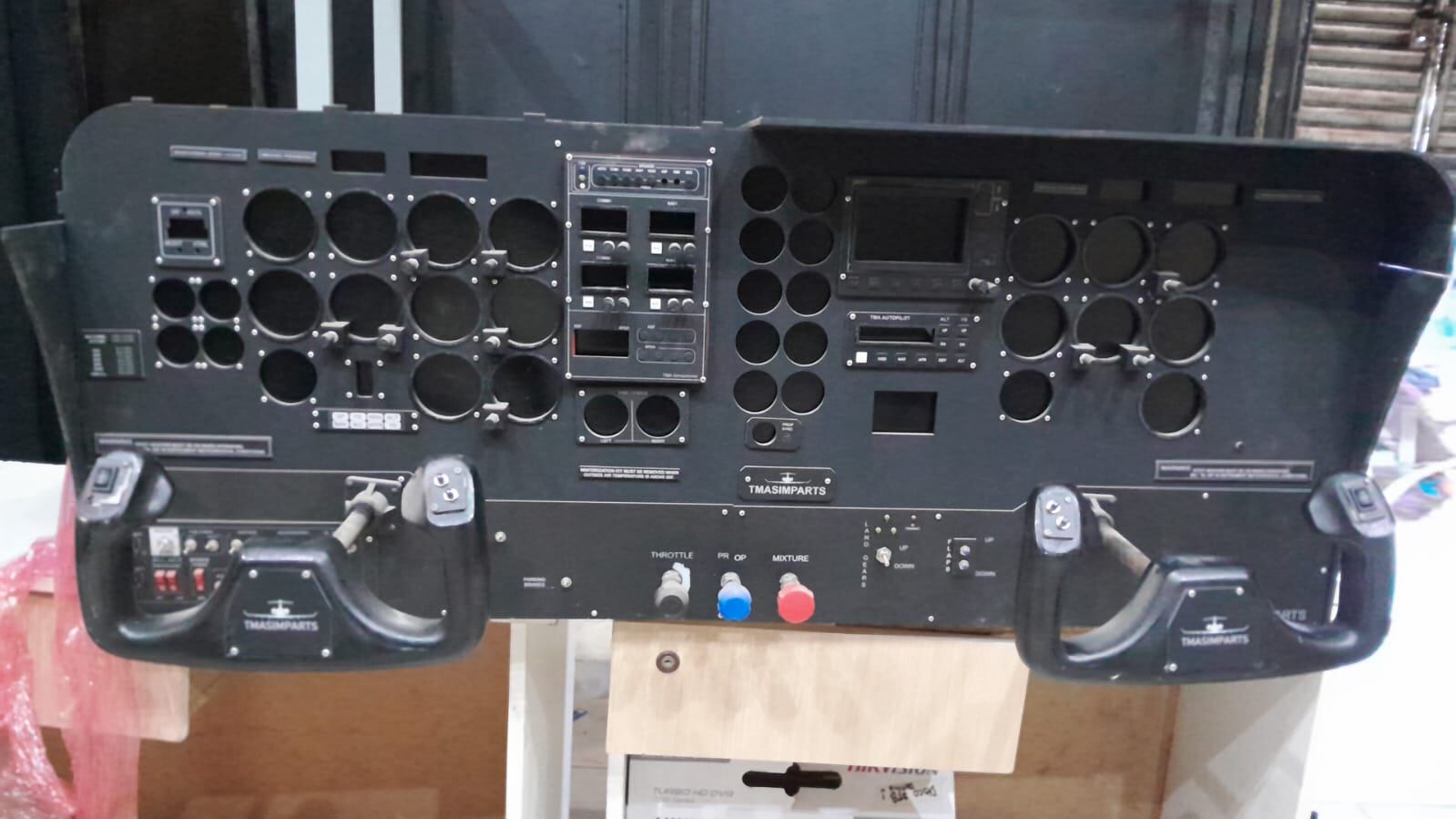 El simulador de vuelo hallado en la disco Rumba Latina