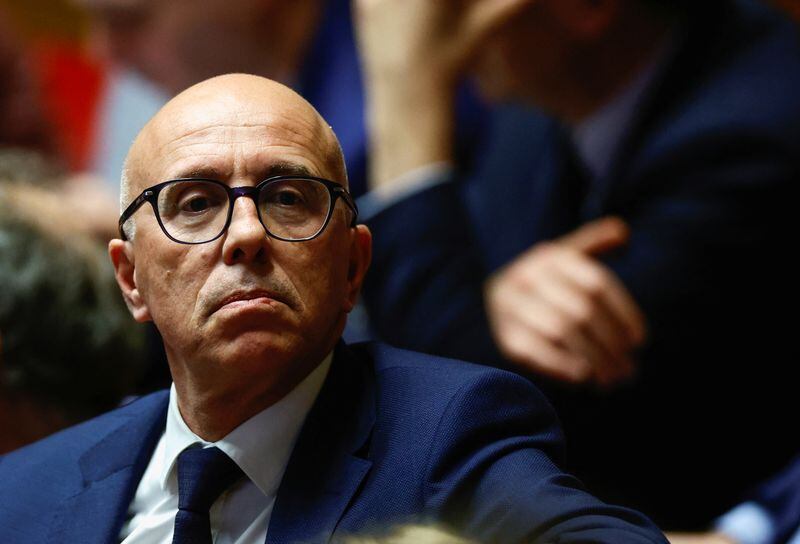 En el sur, la ciudad de Niza cambia de signo político con la victoria de Éric Ciotti, aliado de la Agrupación Nacional (RN), que obtuvo el 45% de los sufragios (REUTERS/Sarah Meyssonnier)