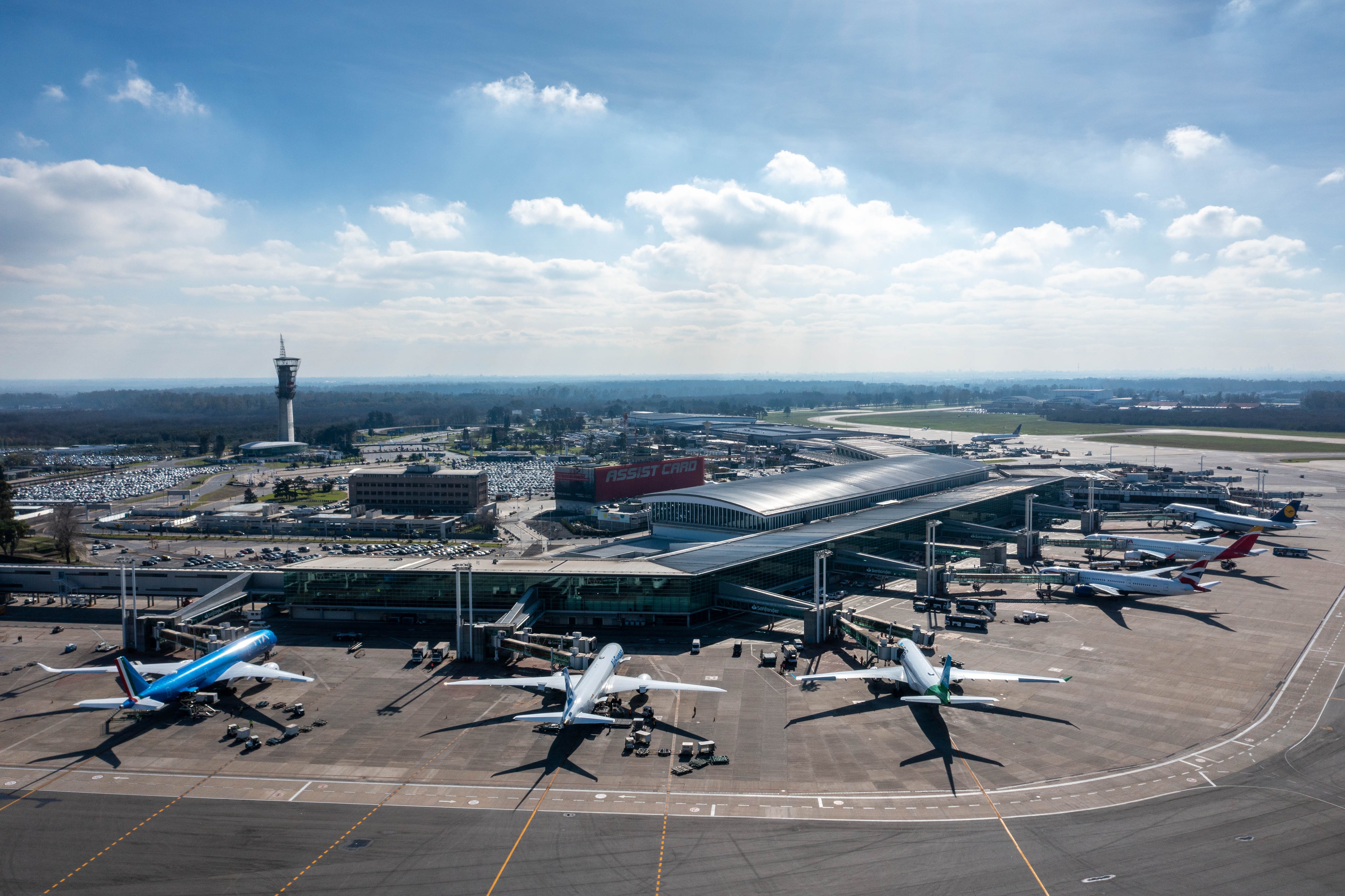 El aeropuerto de Ezeiza