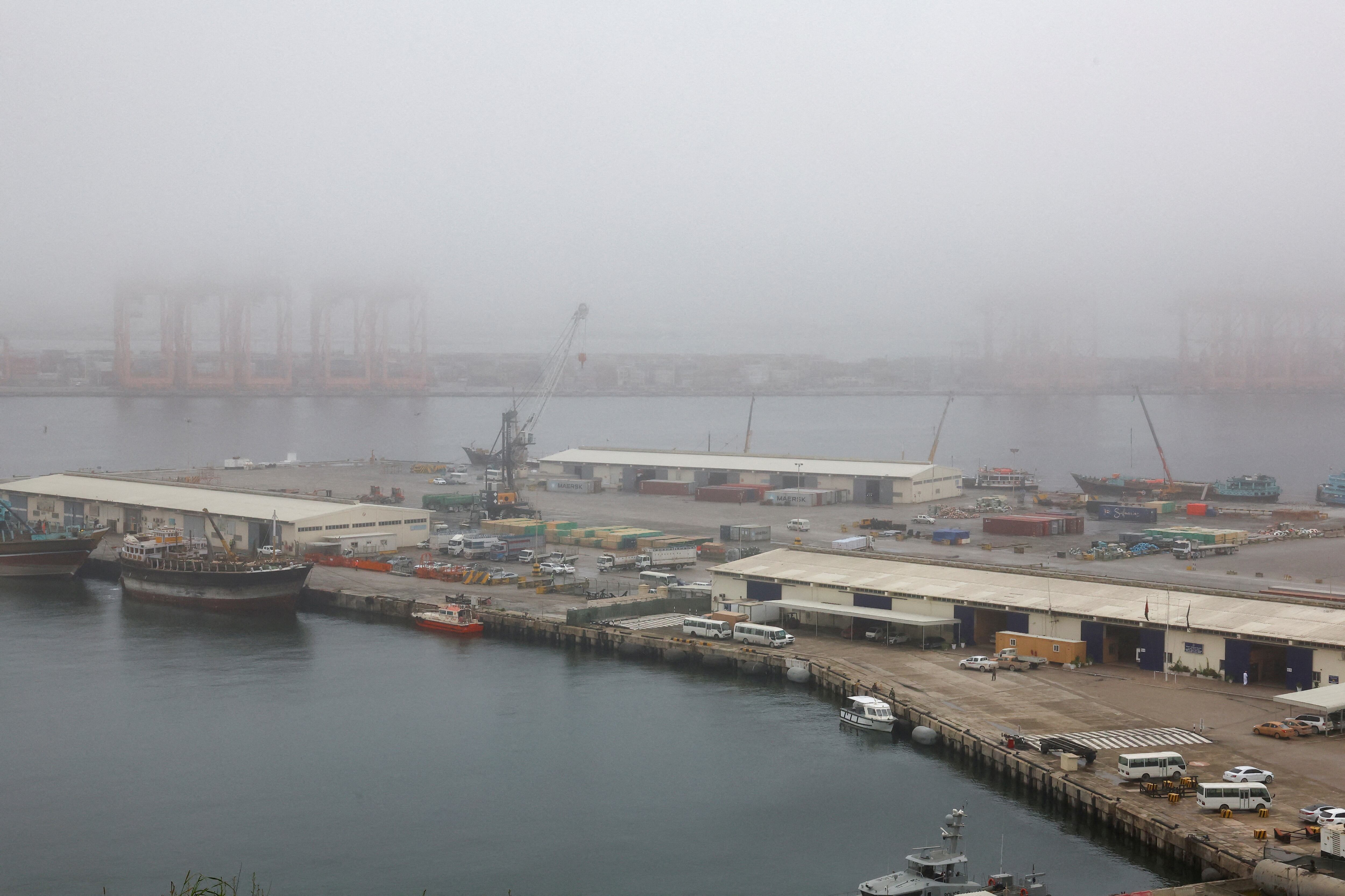 Vista general del puerto de Salalah en la gobernación de Dhofar, Omán, 6 de agosto de 2024 (REUTERS/Rula Rouhana/Archivo)