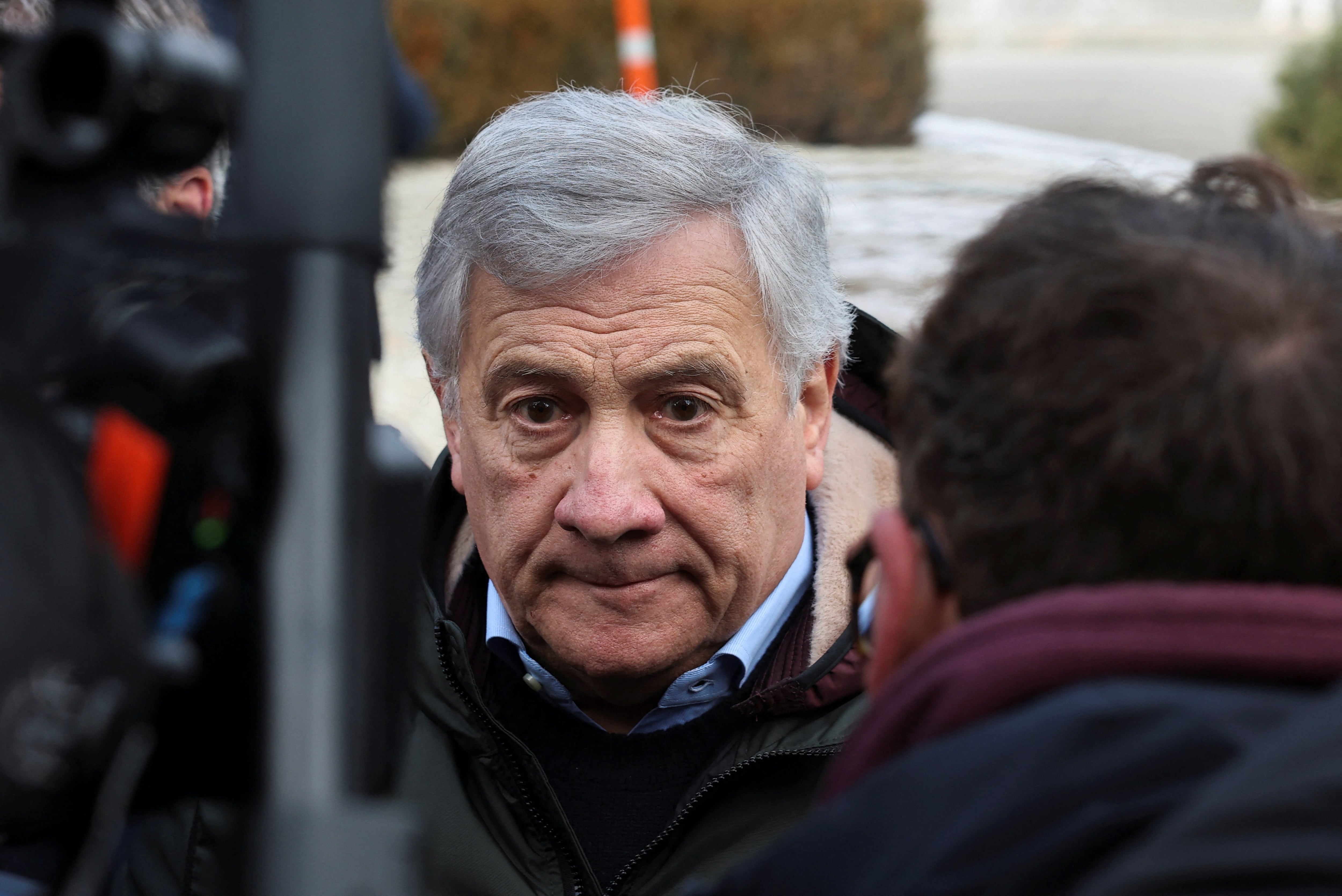 El ministro de Asuntos Exteriores de Italia, Antonio Tajani (REUTERS/Stephanie Lecocq)