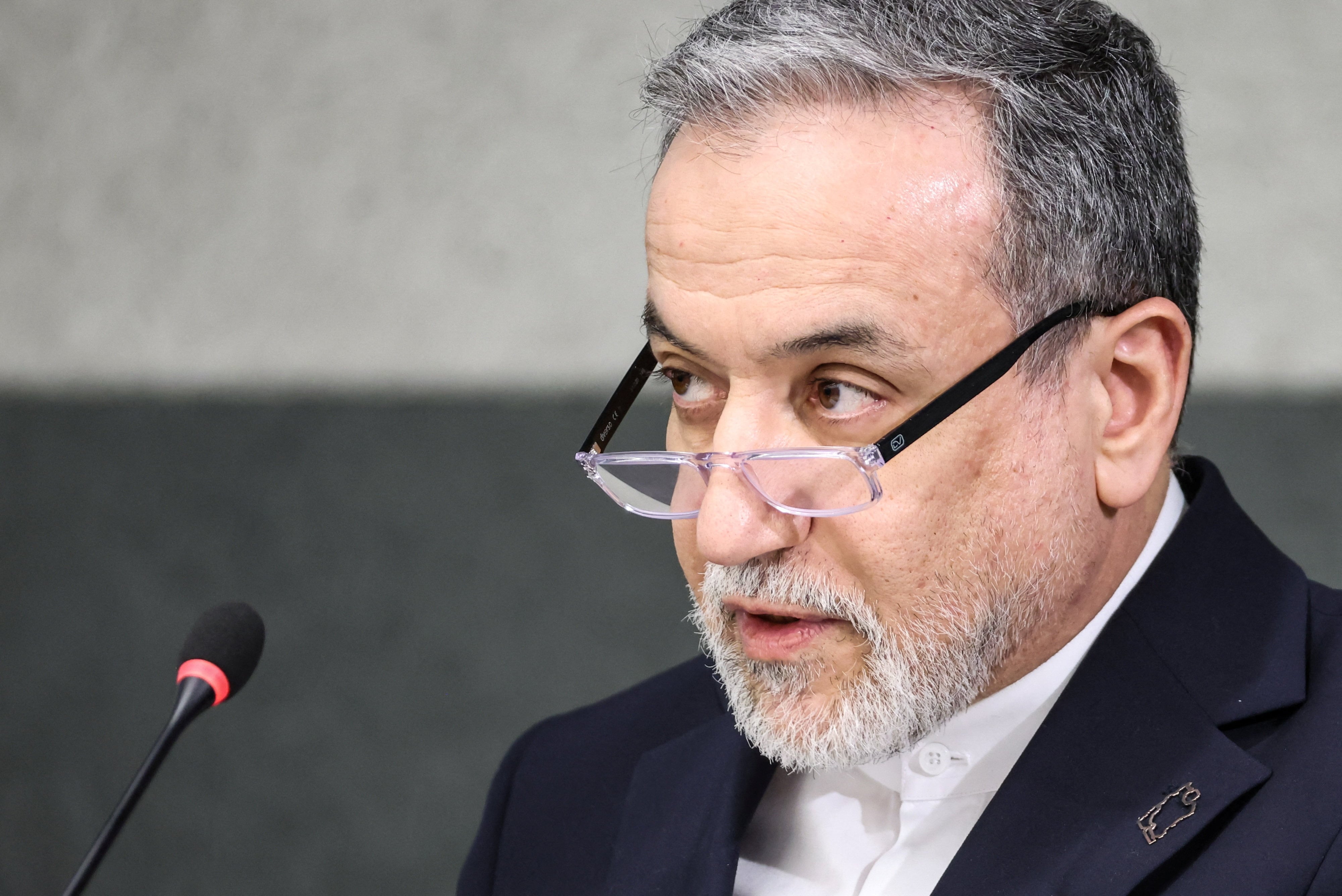 El ministro de Asuntos Exteriores de Irán, Abbas Araghchi (REUTERS/Pierre Albouy)