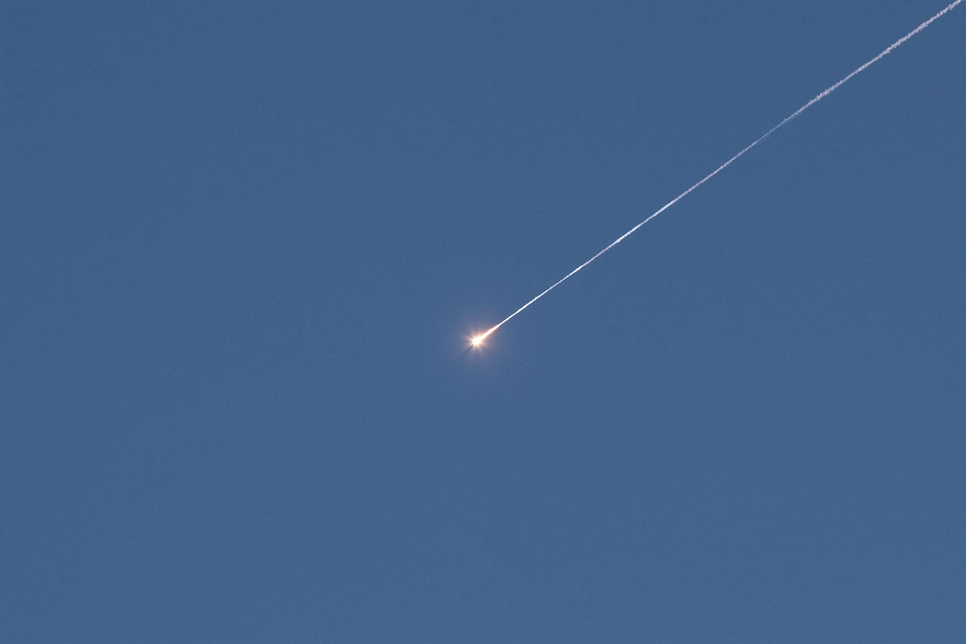 Un misil iraní en dirección a Israel (Europa Press/Archivo)