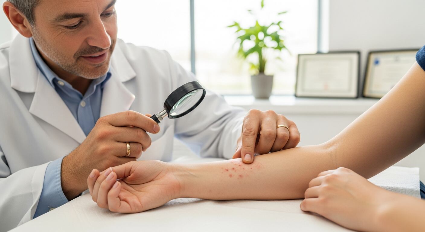 El diagnóstico de enfermedades de la piel poco frecuentes puede demorar años debido a síntomas similares a otras afecciones comunes (Imagen Ilustrativa Infobae)