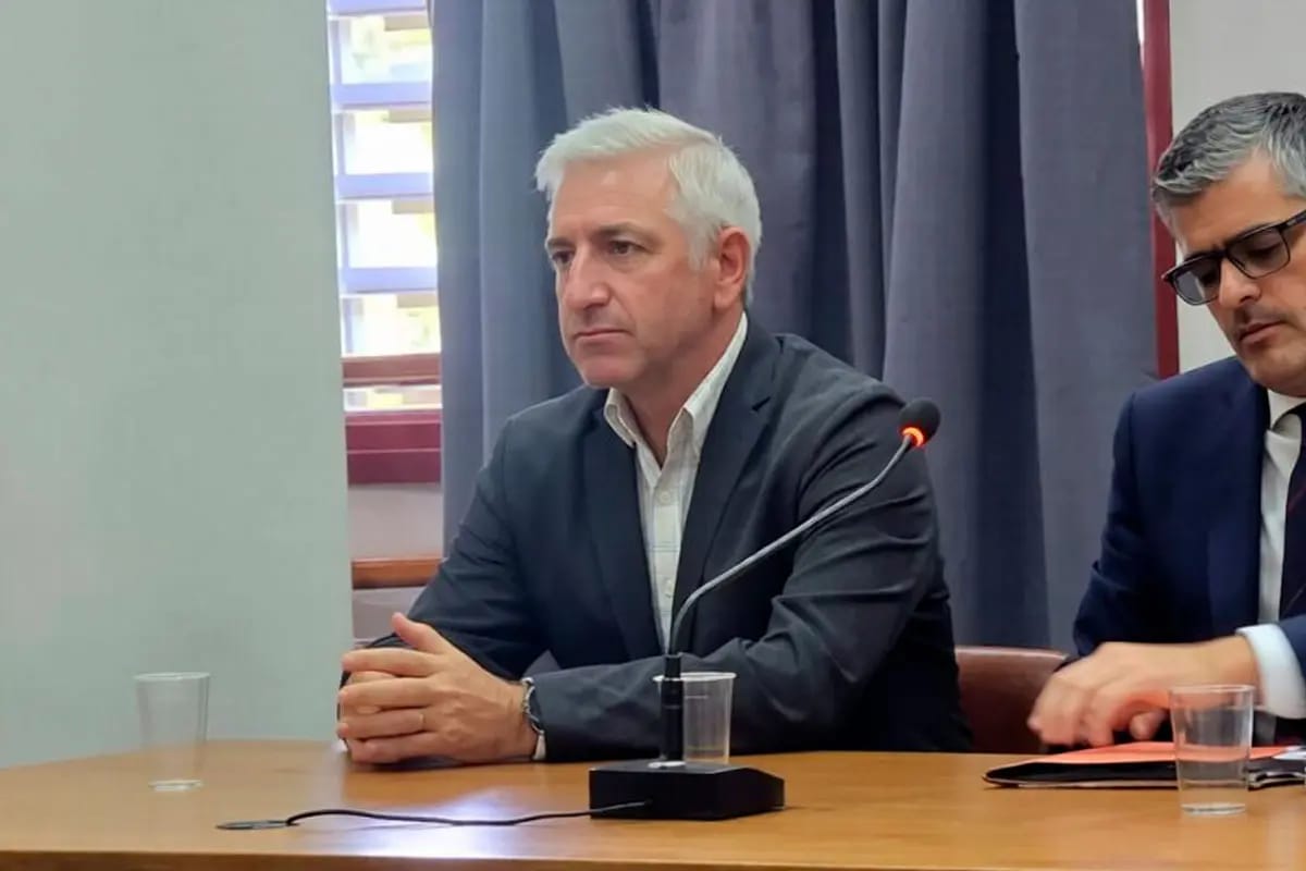 El exfuncionario de Entre Ríos Juan Ruiz Orrico en una de las audiencias del juicio