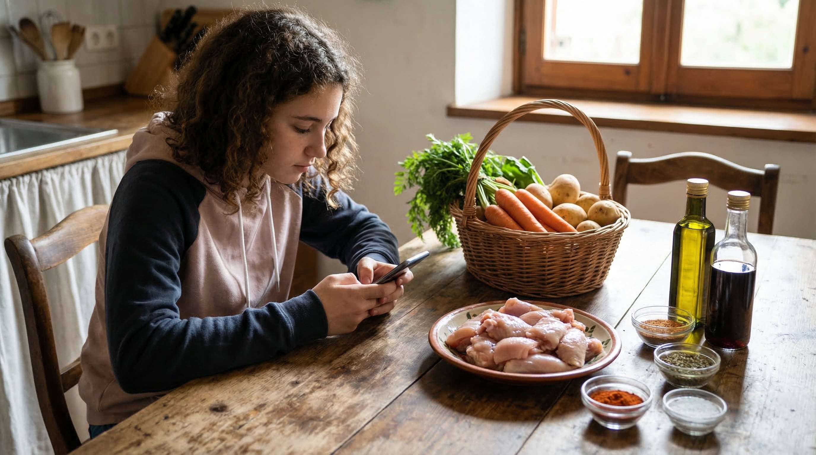 Un estudio de Frontiers in Nutrition revela que las dietas que genera la IA para adolescentes presentan un déficit promedio de 700 calorías diarias (Imagen Ilustrativa Infobae)