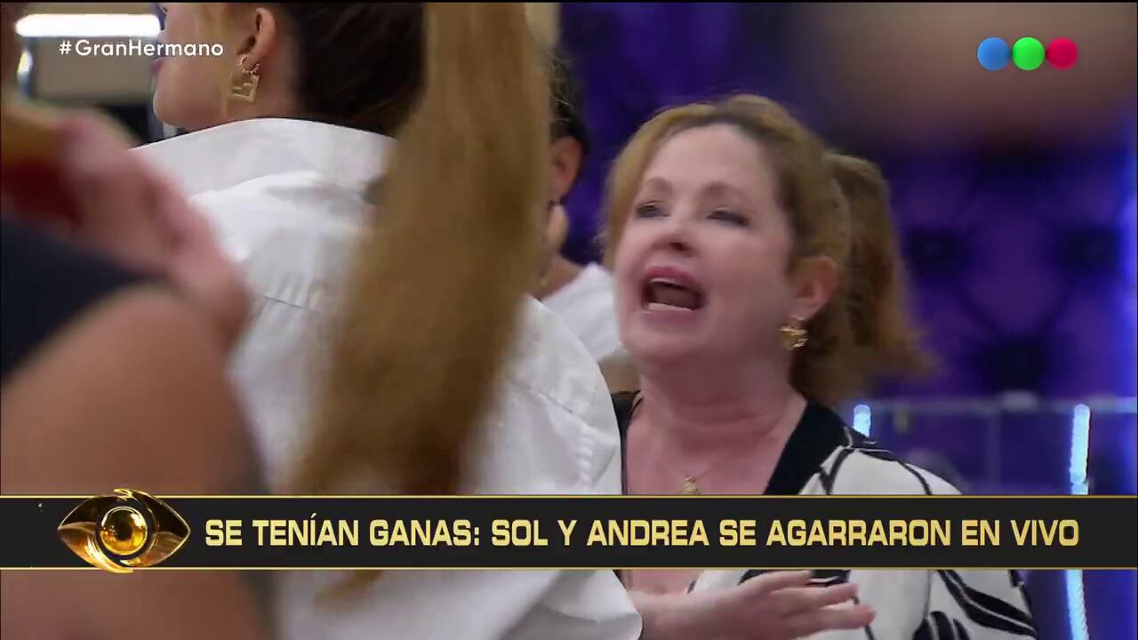 La discusión entre Andrea del Boca y Solange Abraham escaló de una cuestión doméstica a reproches personales y disputas sobre la convivencia