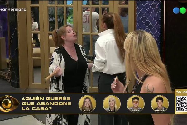 Escandalosa pelea a los gritos de Andrea del Boca con Solange en Gran Hermano: “¡Mantenida! ¡Yo hace 57 años que trabajo, mami!”