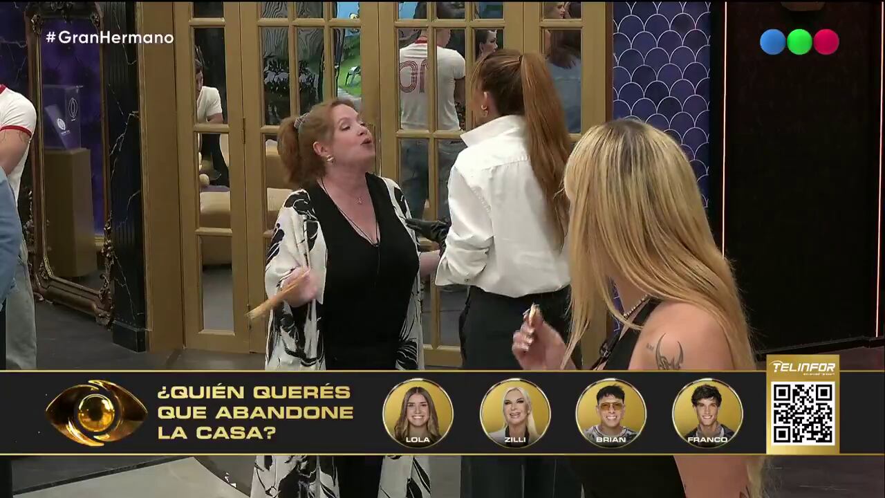 Escandalosa pelea a los gritos de Andrea del Boca con Solange en Gran Hermano: “¡Mantenida! ¡Yo hace 57 años que trabajo, mami!”