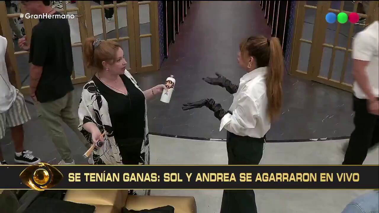 La feroz pelea entre Andrea del Boca y Solange Abraham expuso el grado de tensión en Gran Hermano Generación Dorada
