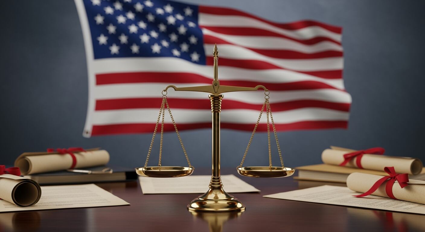 Estados Unidos implementa desde 2026 nuevas leyes que regulan transacciones inmobiliarias, derechos laborales, inteligencia artificial, pagos en efectivo y reventa de entradas. (Imagen Ilustrativa Infobae)