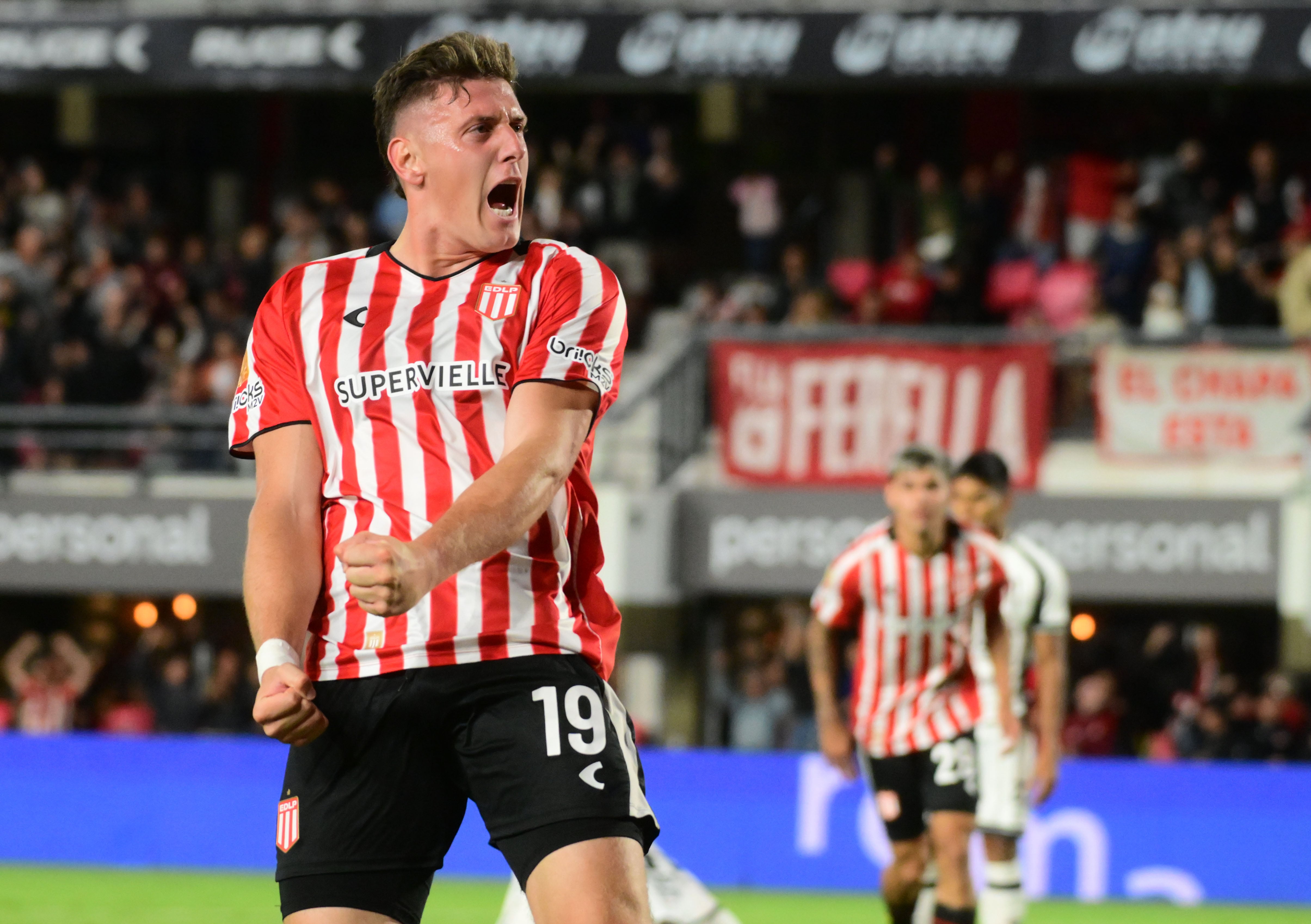 Estudiantes goleó a Central Córdoba (Fotobaires / Nacho Amiconi)