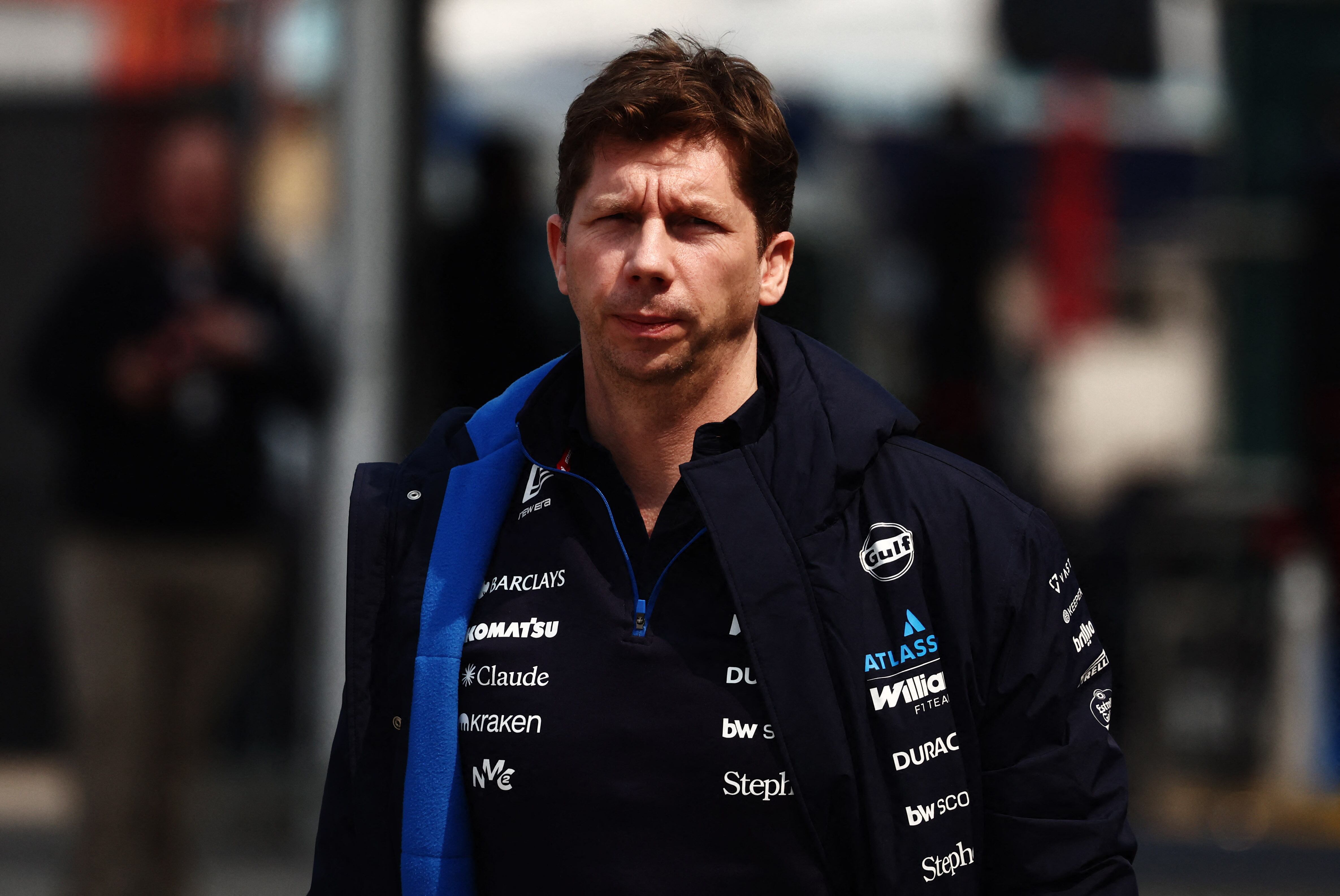 James Vowles, jefe de Williams, fue el principal apuntado por los problemas del equipo (REUTERS/Jakub Porzycki)